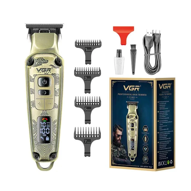 ماشین اصلاح موی سر و صورت شارژی وی جی آر مدل V-901 - تصویر 5