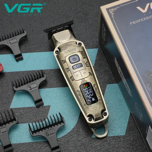 ماشین اصلاح موی سر و صورت شارژی وی جی آر مدل V-901 - تصویر 4