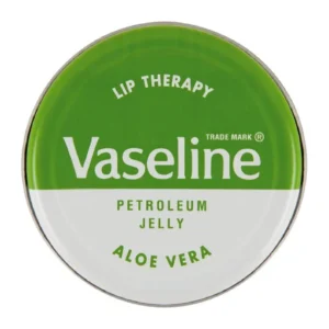 بالم لب وازلین مدل آلوئه‌ورا با پایه وازلین با محافظت SPF 15 و حجم 20ml