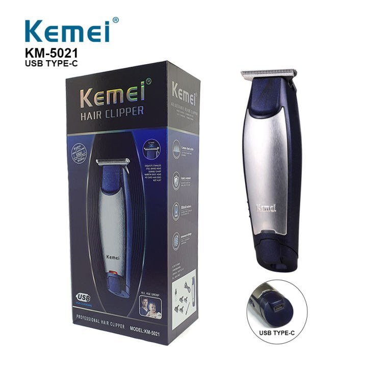 ماشین اصلاح موی سر و صورت شارژی کیمی مدل KM-5021B - تصویر 4