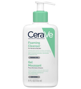 شوینده فومی صورت سراوی CeraVe Foaming Cleanser برای پوست نرمال تا چرب 236ml