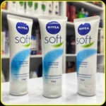 کرم نرم‌کننده نیوآ NIVEA Soft 75ml برای صورت، بدن و دست