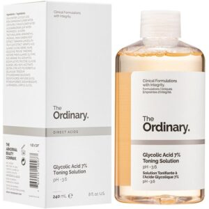 تونر گلیکولیک اسید ۷٪ اوردینری The Ordinary برای لایه‌برداری و روشن‌کنندگی صورت 240ml